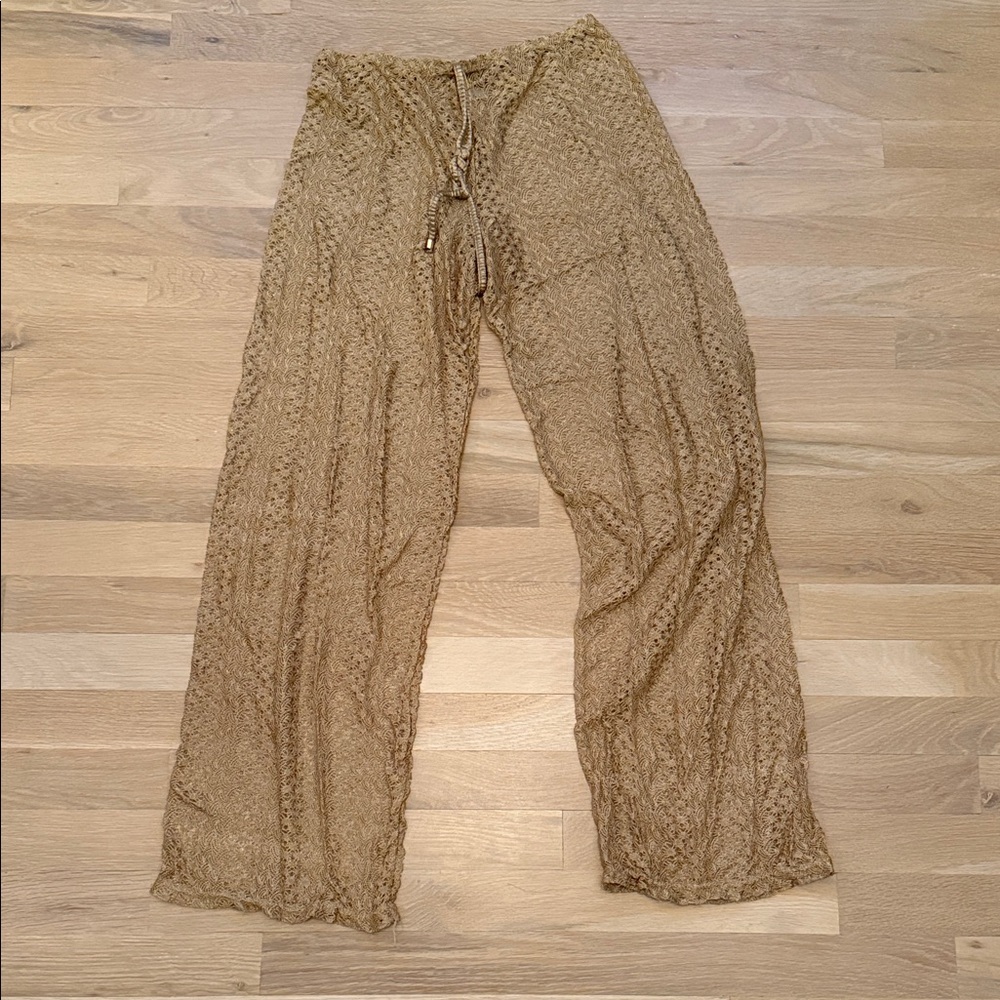 ELF Tan Swim Coverup Pants